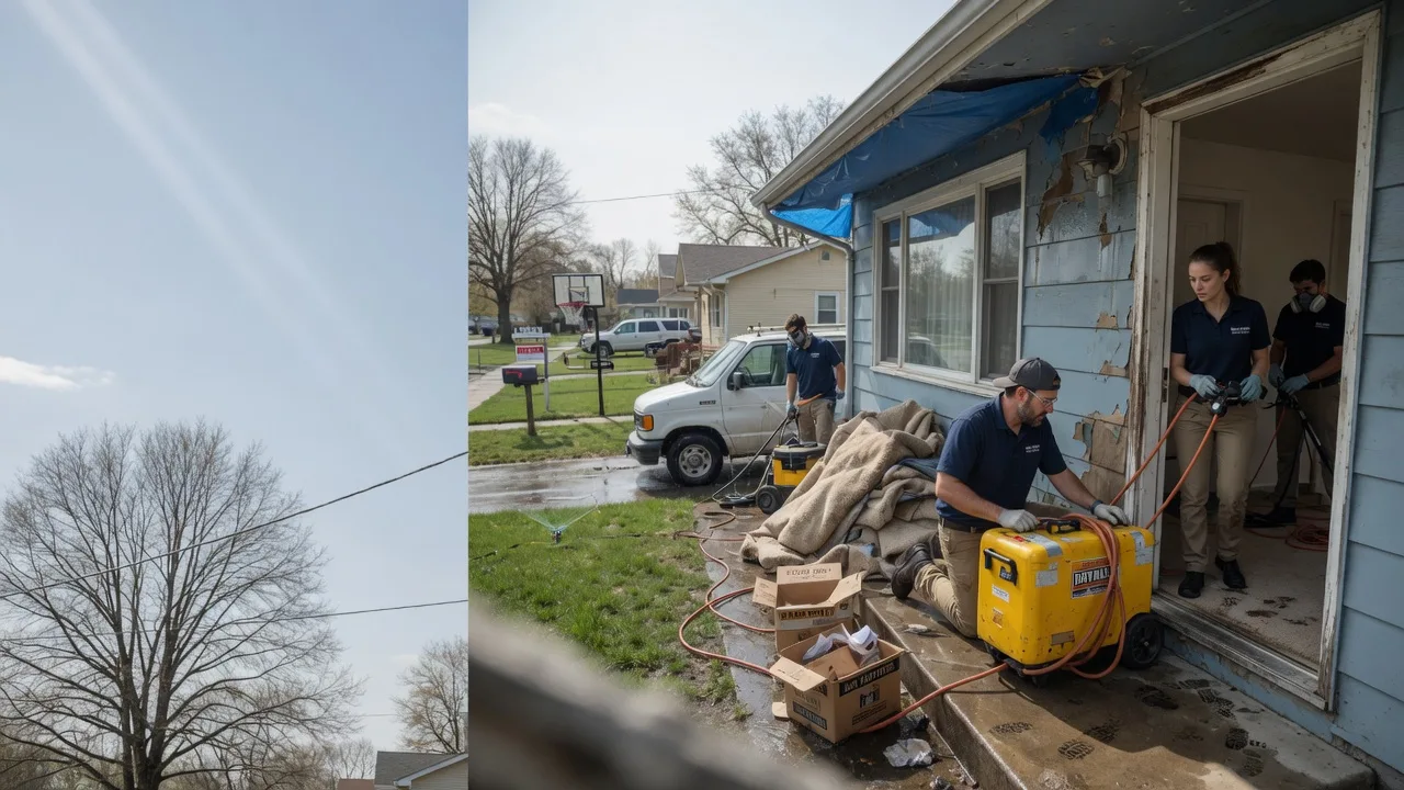 Basement Flood Cleanup in Liberty, TN near me